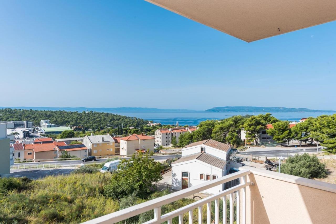 Apartment Sea View in Makarska, free parking Exteriör bild
